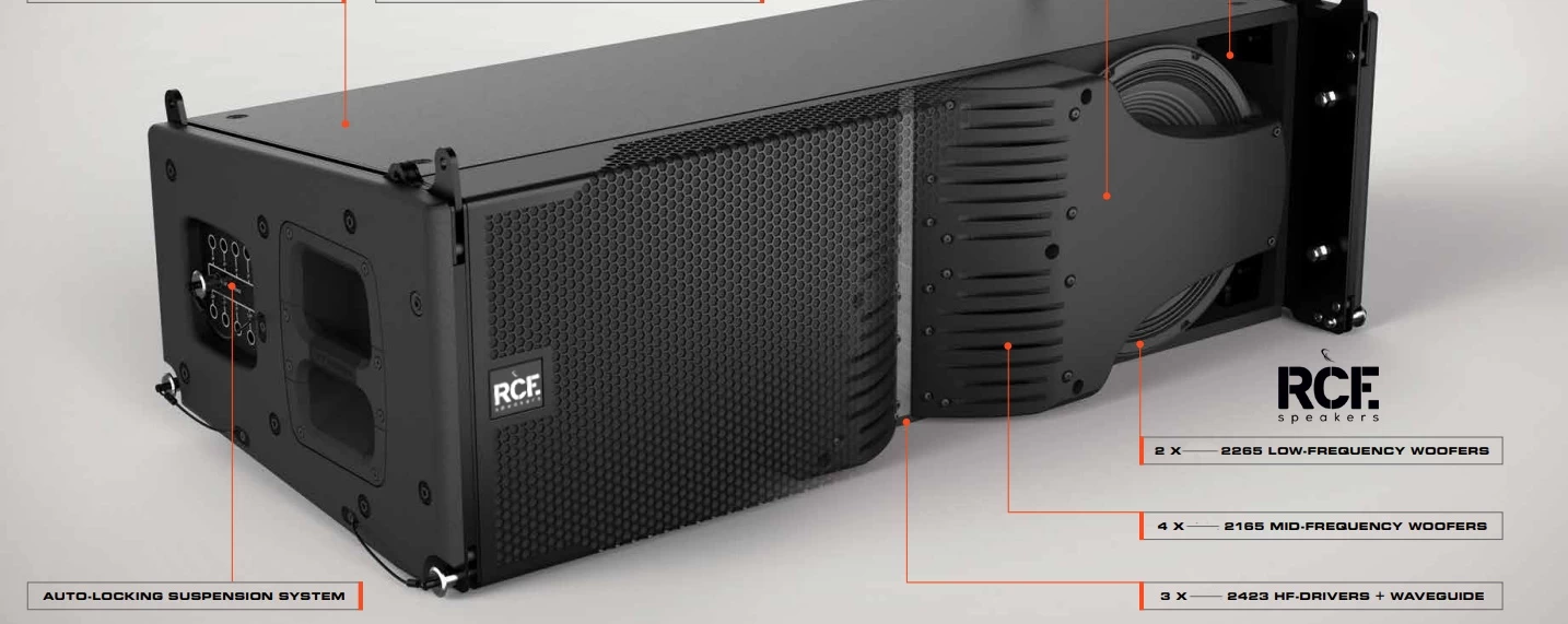 Array A12 RCE speakers